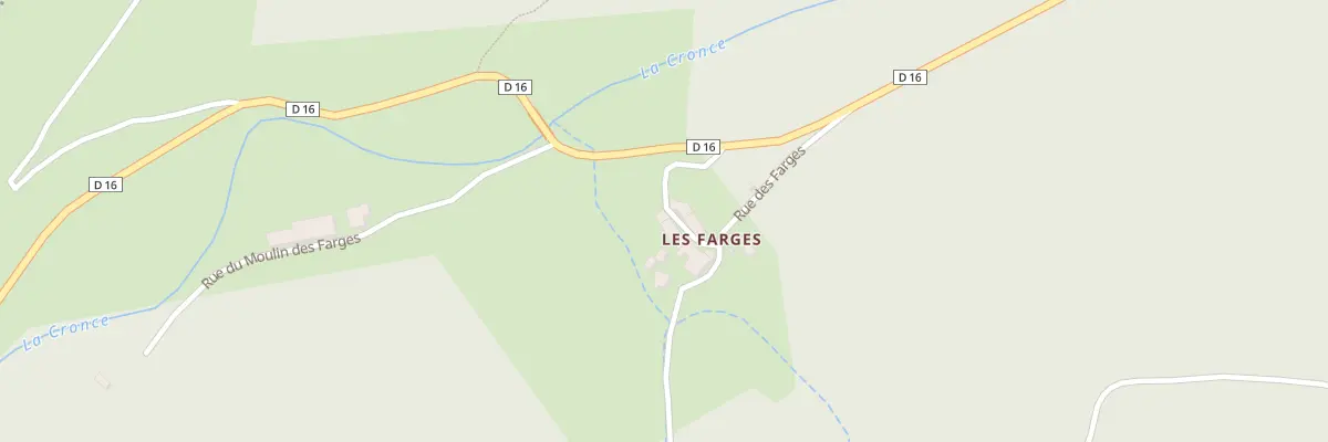 Plan du 5033 Les Farges à Saint-Cirgues