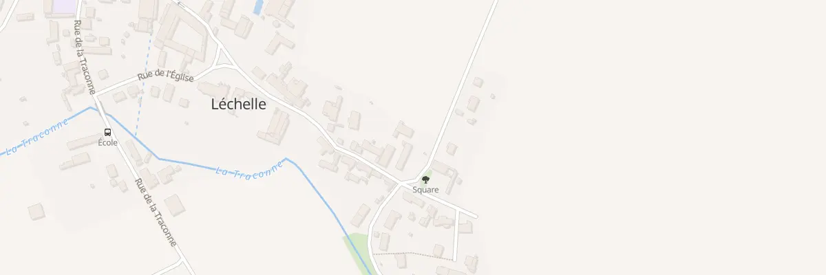 Plan du 45 Rue de la Tour à Léchelle