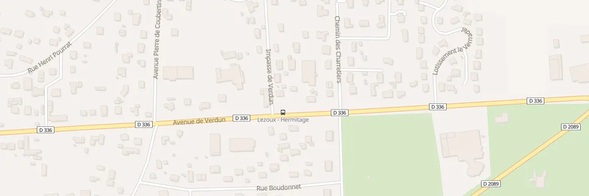 Plan du 51 Av de Verdun à Lezoux