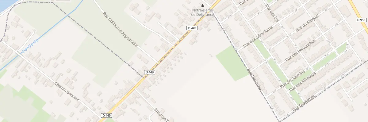 Plan du 33 Rue de Denain à Douchy-les-Mines
