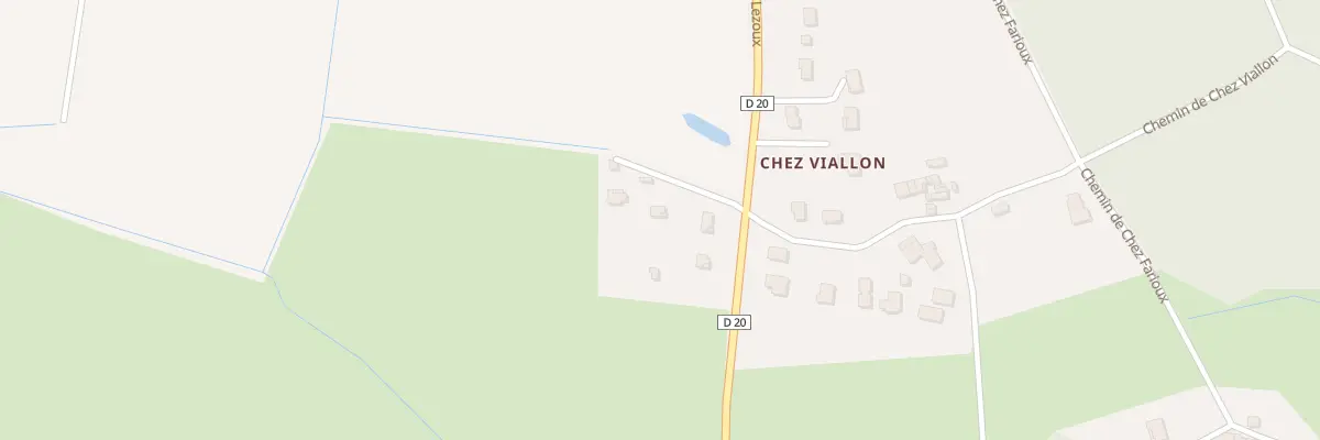 Plan du 2 Pralong à Ravel