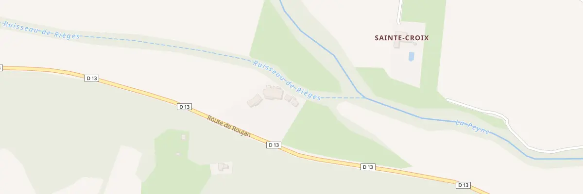 Plan du 9205 Saint Simeon à Pézenas