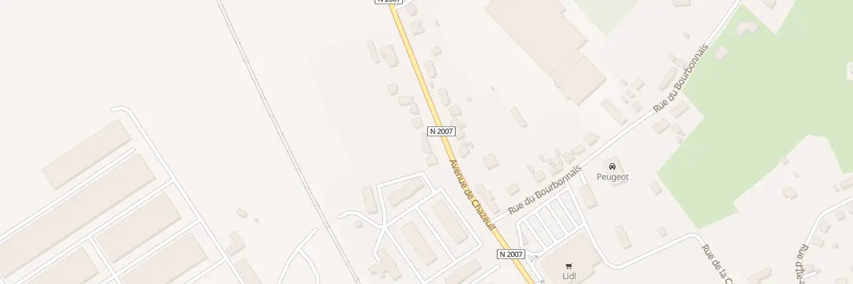Plan du 77 Av de Chazeuil à Varennes-sur-Allier