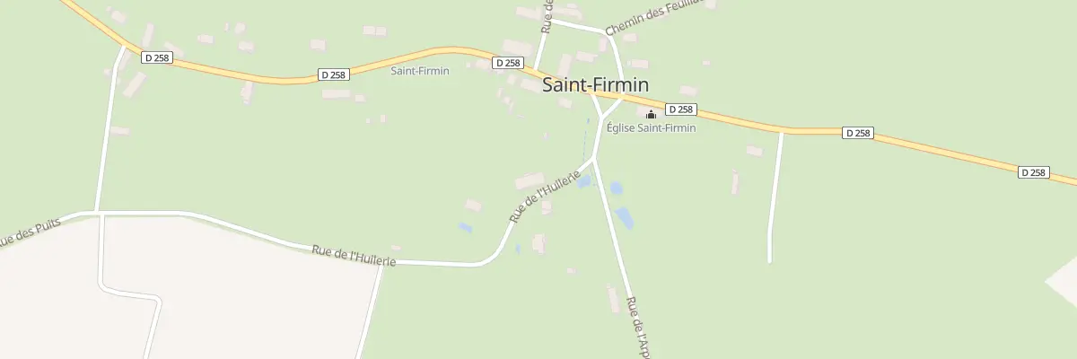 Plan du 9001 Le Rouau à Saint-Firmin