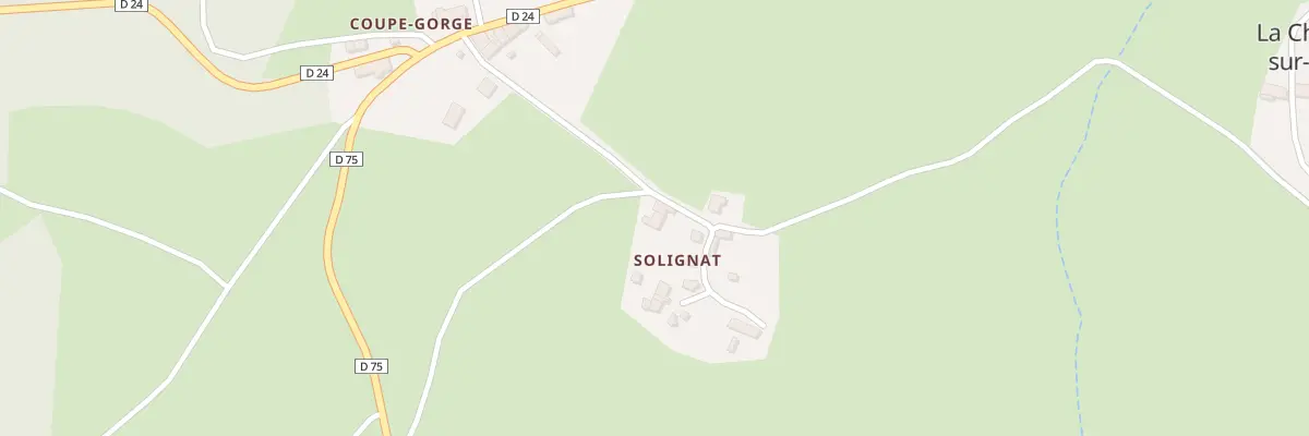 Plan du 5038 Solignat à La Chapelle-sur-Usson