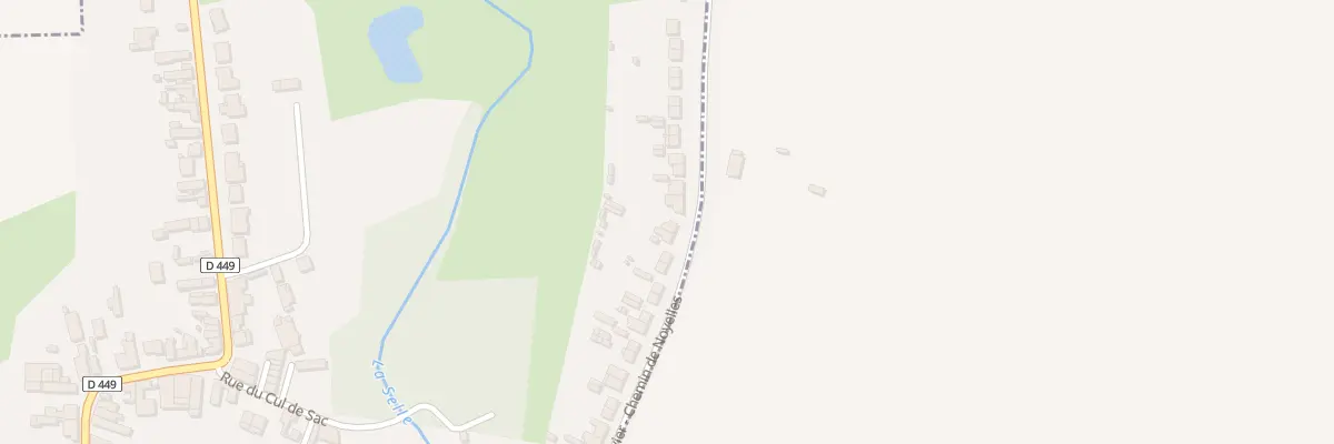 Plan du 133 Cité du Vivier à Noyelles-sur-Selle