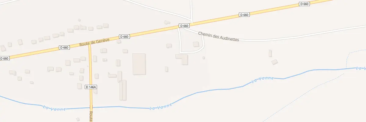 Plan du 2 Che des Audinettes à Fontaine-la-Gaillarde