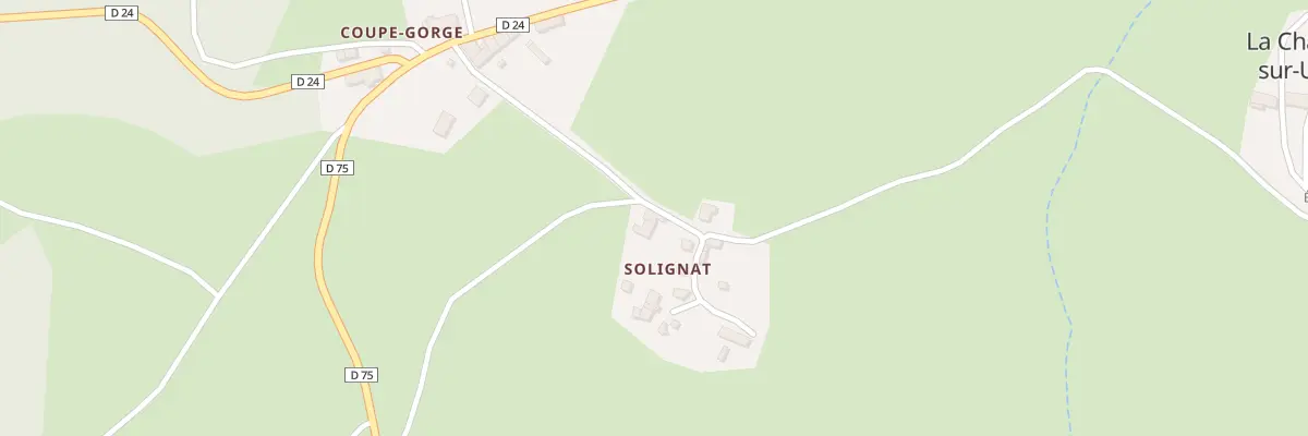 Plan du 5037 Solignat à La Chapelle-sur-Usson