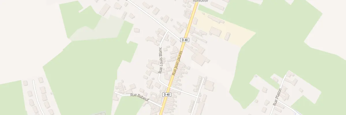 Plan du 27 Rue Jean Jaurès à Wallers