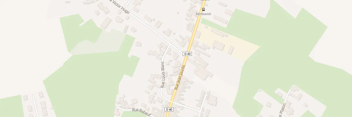 Plan du 1A Rue Victor Hugo à Wallers