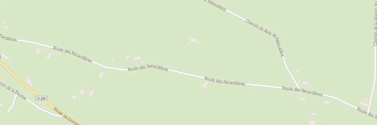 Plan du 5200 Les Renardieres à Saint-Ennemond