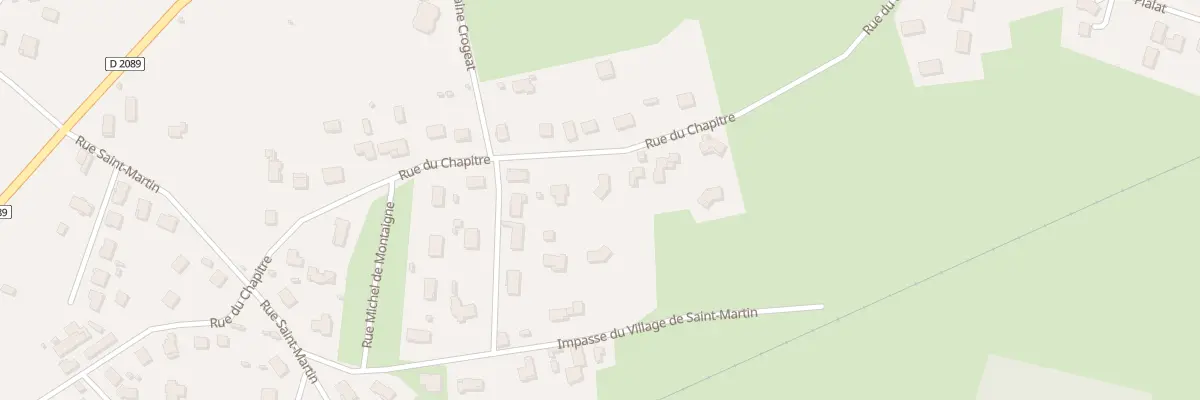 Plan du 46 Rue du Chapitre à Lezoux