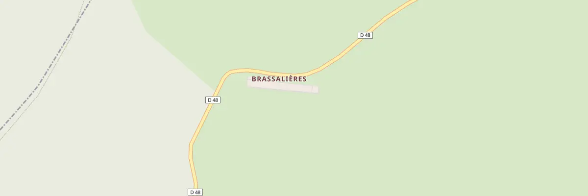 Plan du 5096 Brassalieres au Malzieu-Forain