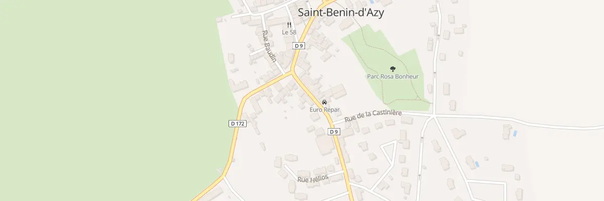 Plan du 4 Rue Victor Hugo à Saint-Benin-d’Azy