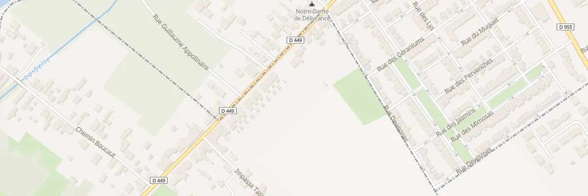 Plan du 31 Rue de Denain à Douchy-les-Mines