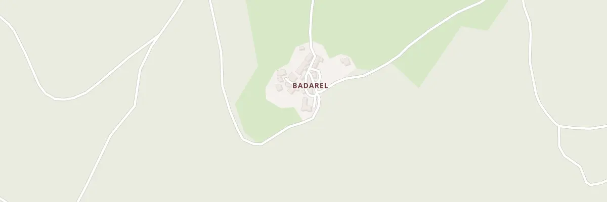 Plan du 12 Badarel à Bansat