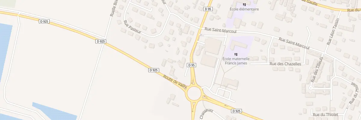 Plan du 22 Rue de la Libération à Bucy-le-Long