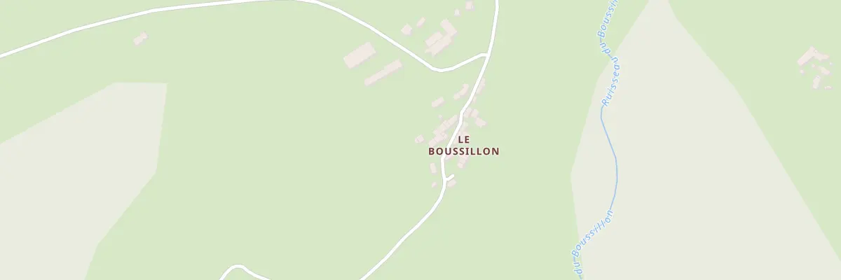 Plan du 5160 Le Boussillon à Pinols
