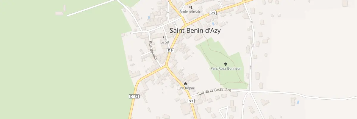 Plan du 17 Rue de la Princesse de Croy à Saint-Benin-d’Azy