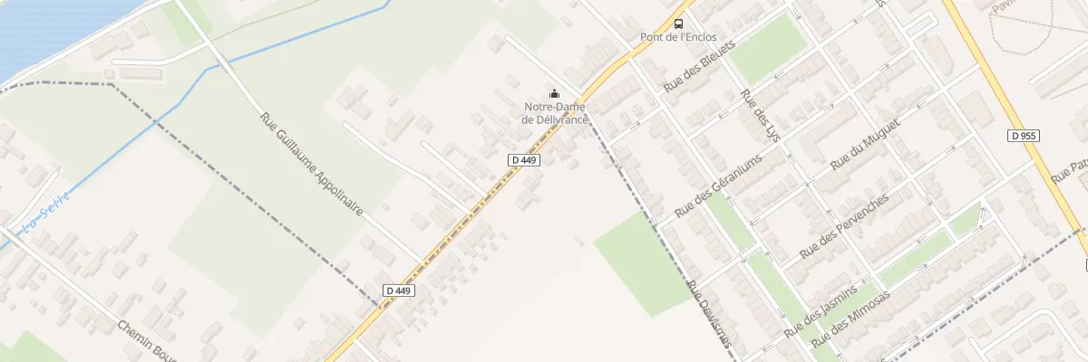 Plan du 13B Rue de Denain à Douchy-les-Mines