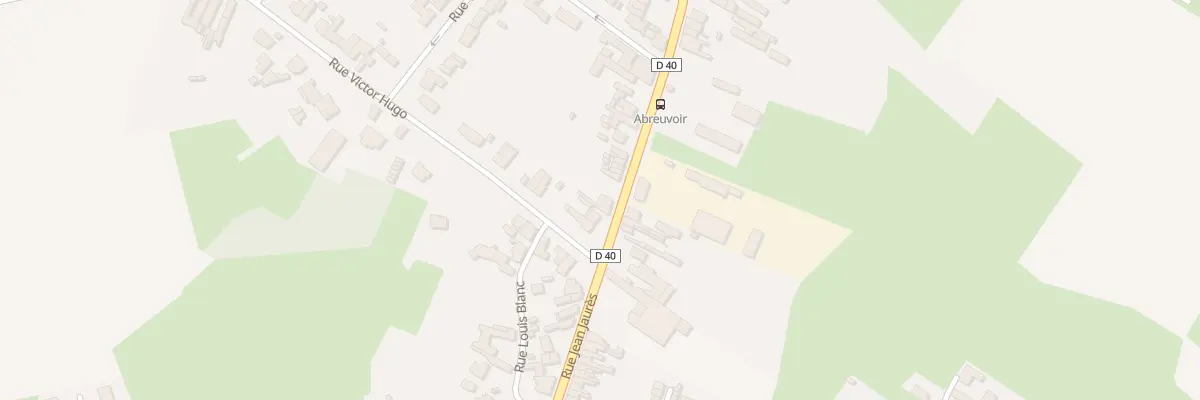 Plan du 37 Rue Jean Jaurès à Wallers