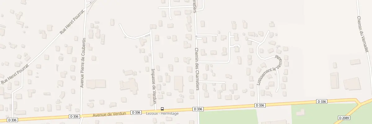 Plan du 7 Che des Charretiers à Lezoux