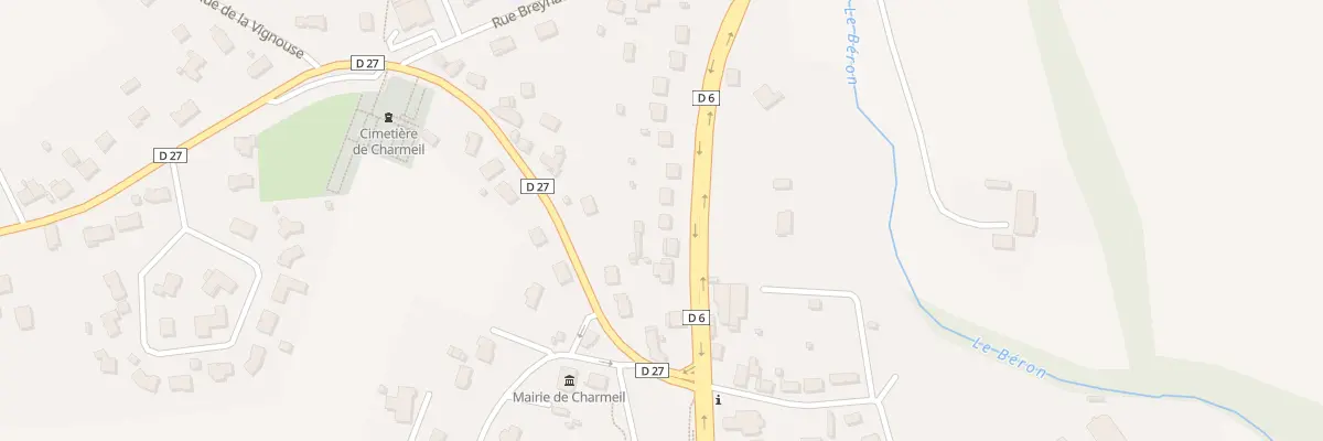 Plan du 34 Rte de St Pourcain à Charmeil
