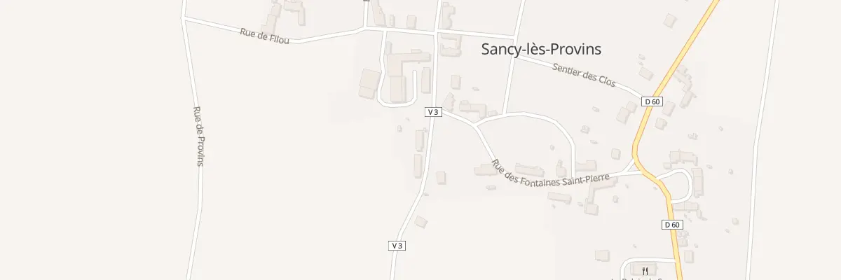 Plan du 6 Rue de Cordoue à Sancy-lès-Provins
