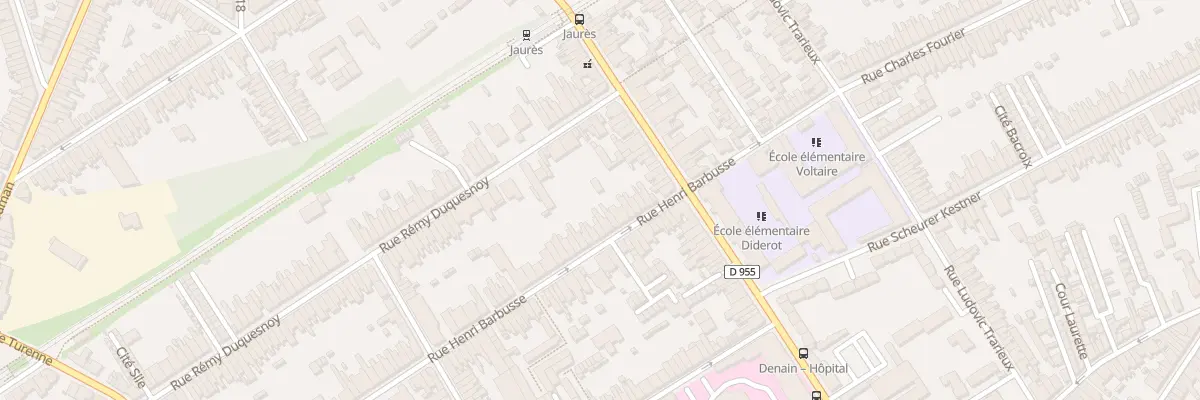 Plan du 113 Rue Henri Barbusse à Denain