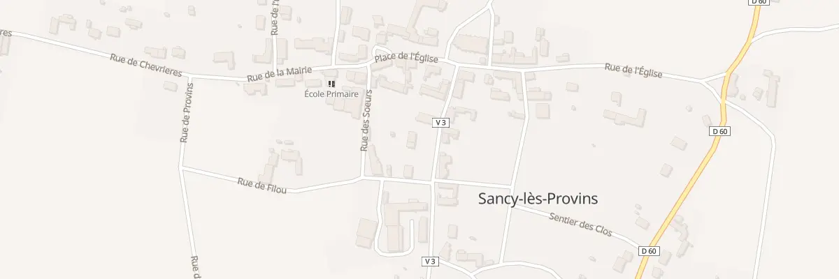 Plan du 2B Rue de Cordoue à Sancy-lès-Provins