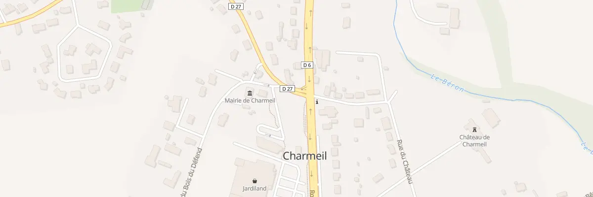 Plan du 26 Rte de St Pourcain à Charmeil