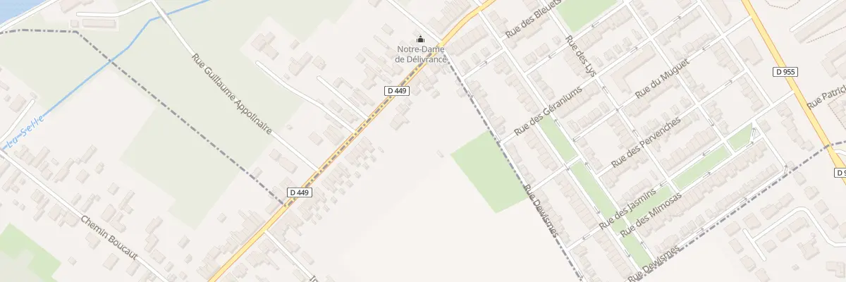 Plan du 15B Rue de Denain à Douchy-les-Mines