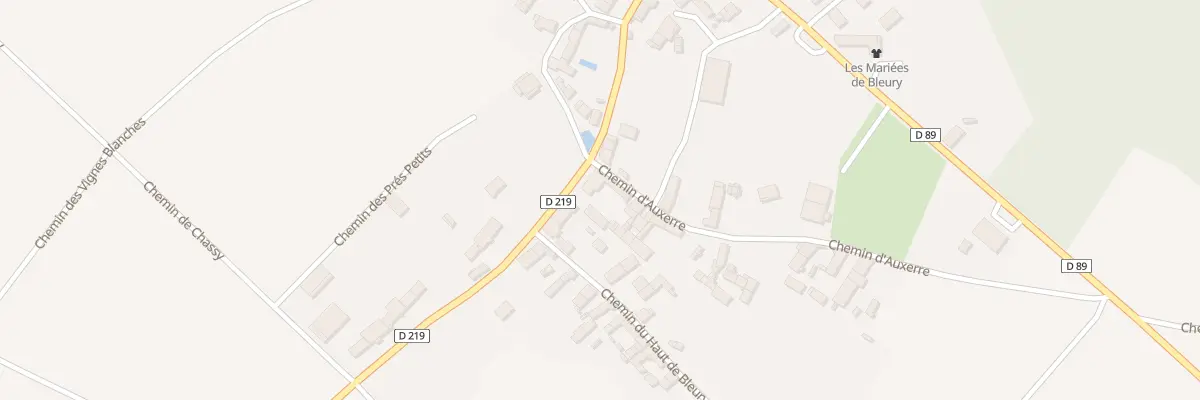 Plan du 7 Rte de Saint Aubin à Poilly-sur-Tholon
