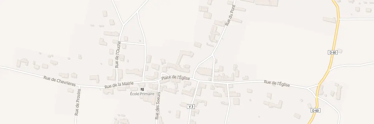 Plan du 4 Pl de l’Eglise à Sancy-lès-Provins