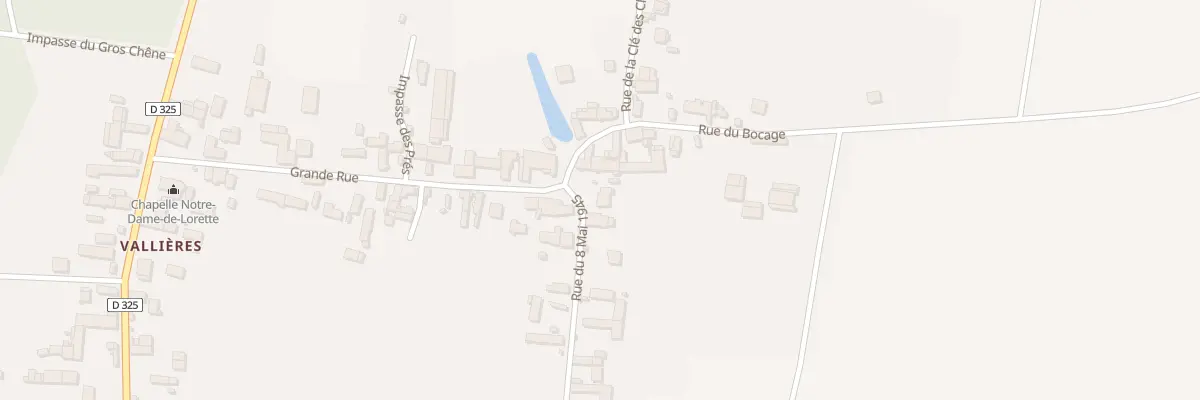 Plan du 2 Rue du Bocage à Thorigny-sur-Oreuse