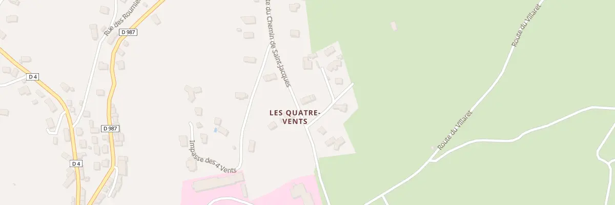 Plan du 7 Rte du Chemin de St Jacques à Saint-Alban-sur-Limagnole