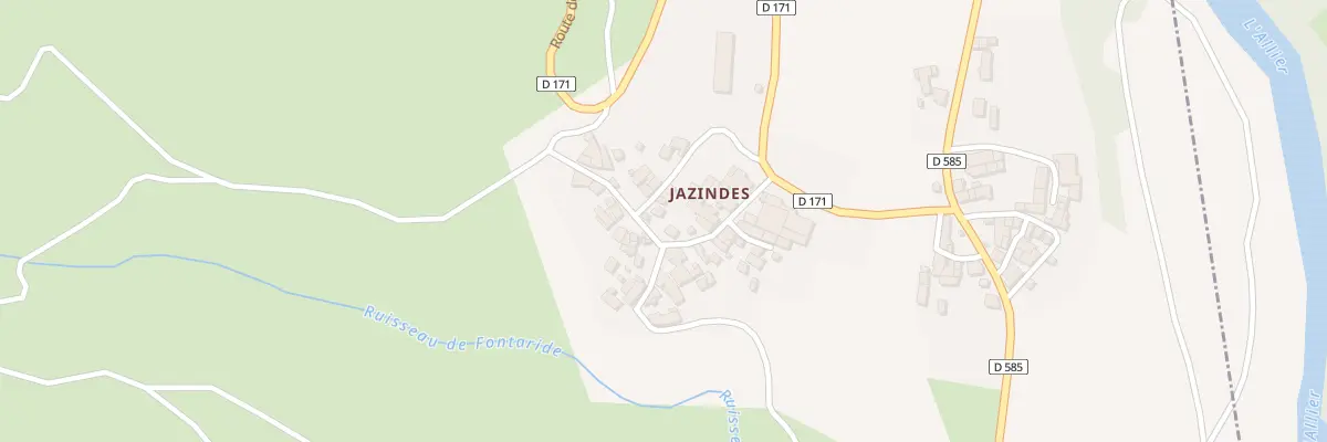 Plan du 5200 Jazindes à Villeneuve-d’Allier