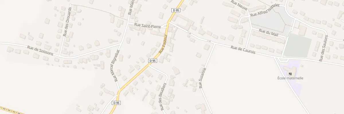Plan du 217 Rue Pasteur à Venizel