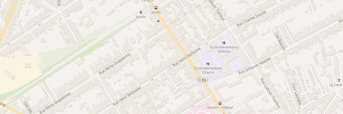 Plan du 123 Rue Henri Barbusse à Denain