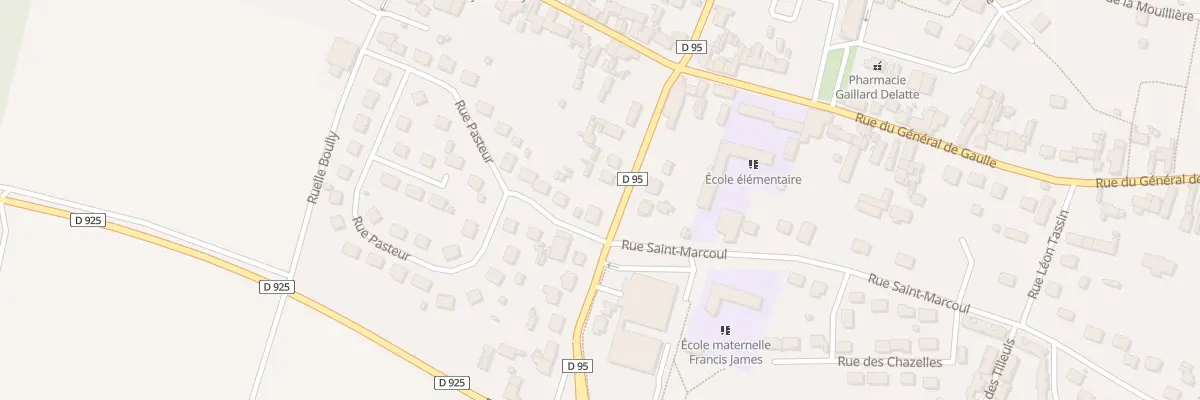 Plan du 10 Rue de la Libération à Bucy-le-Long
