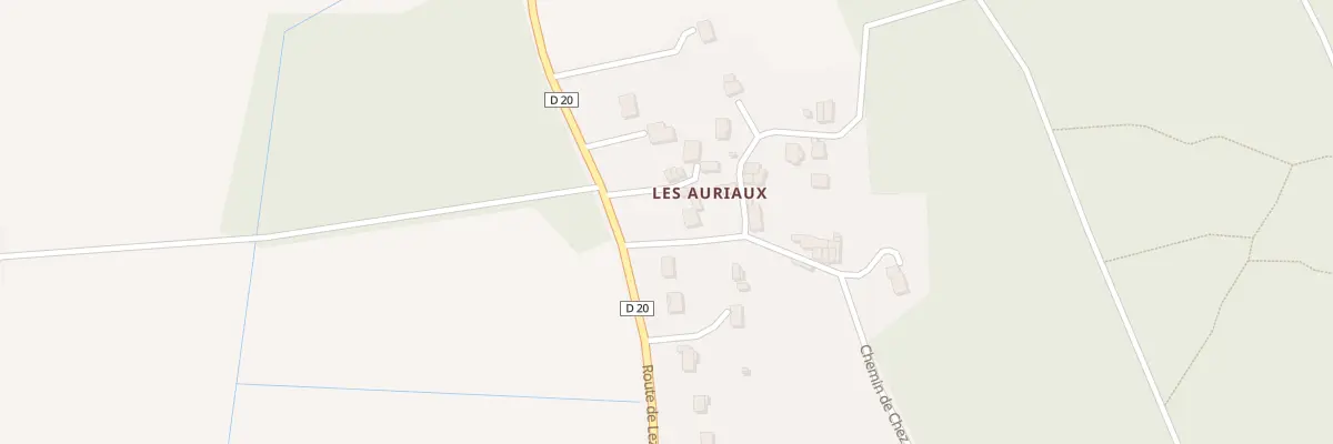 Plan du 5 Les Auriaux à Ravel