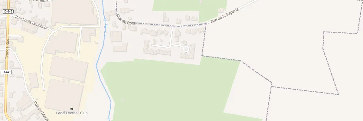 Plan du 27 Vc Res au Dela de l’Eau à Noyelles-sur-Selle