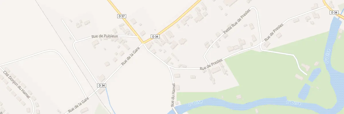 Plan du 12 Rue de Presles à Mézières-sur-Oise
