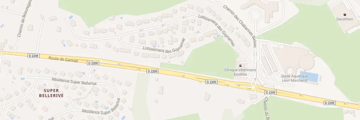Plan du 94 Lot des Guynames à Bellerive-sur-Allier