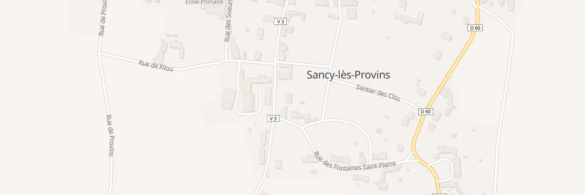 Plan du 11 Rue de Cordoue à Sancy-lès-Provins