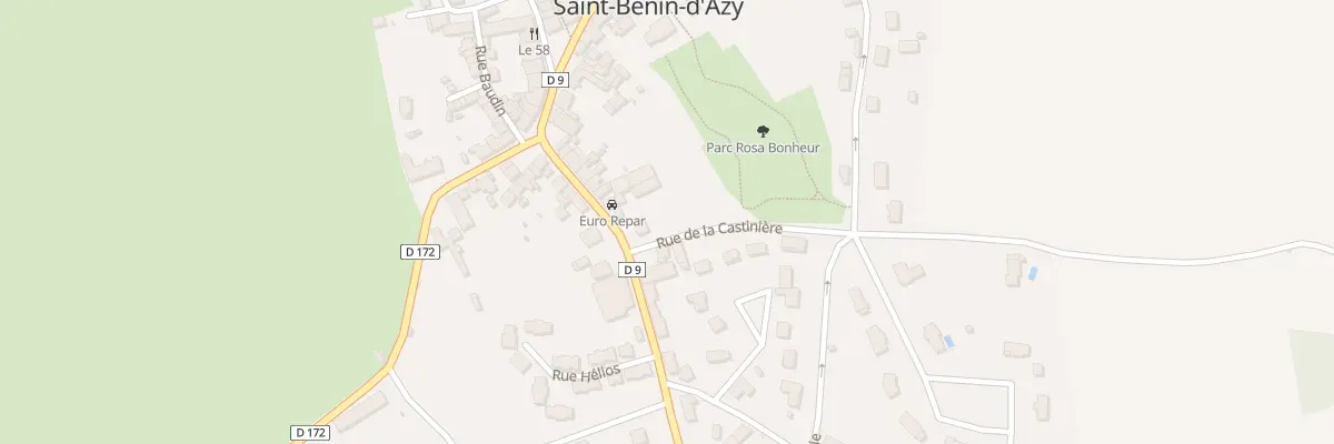 Plan du 15 Rue Victor Hugo à Saint-Benin-d’Azy
