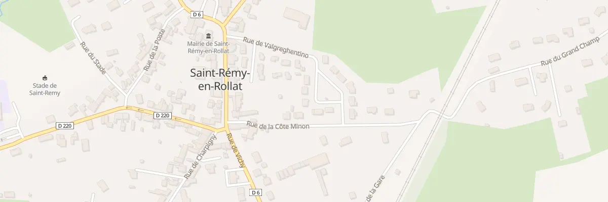 Plan du 3 Pl des Tilleuls à Saint-Rémy-en-Rollat