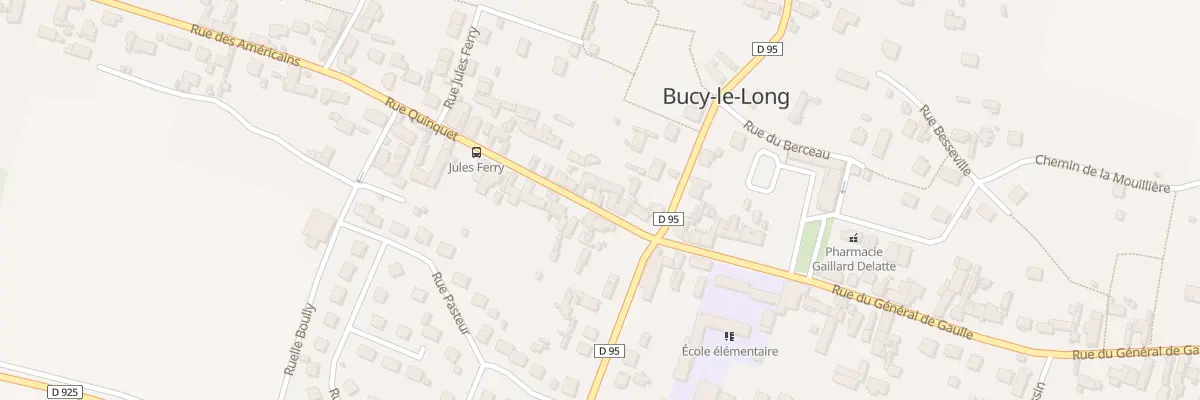 Plan du 27 Rue Quinquet à Bucy-le-Long