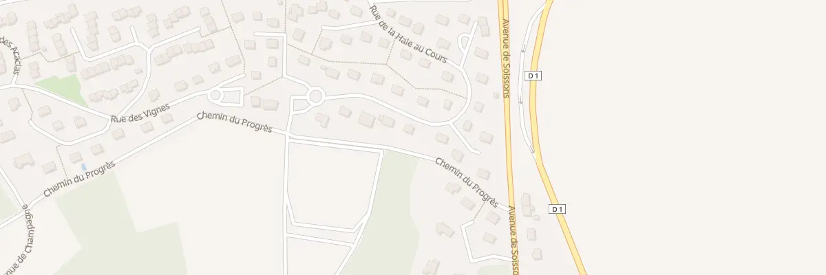 Plan du 28 Rue de la Haie au Cours à Château-Thierry