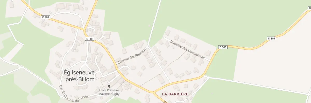 Plan du 120 Rue de Champlong à Égliseneuve-près-Billom